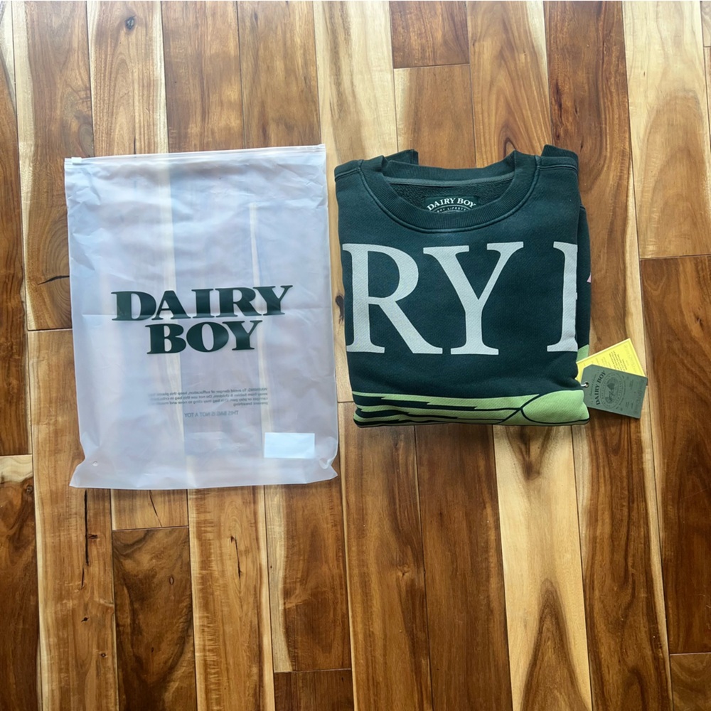 NWT Limited edition Dairy Boy Home Slam Crewneck Sweatshirt - Picture 7 of 16